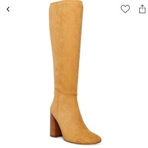 MADDEN GIRL WINDSLOW BLOCK HEEL STRETCH BOOTS SIZE 7.5